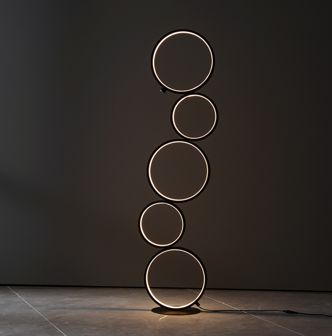 Modern LED light floor lamp