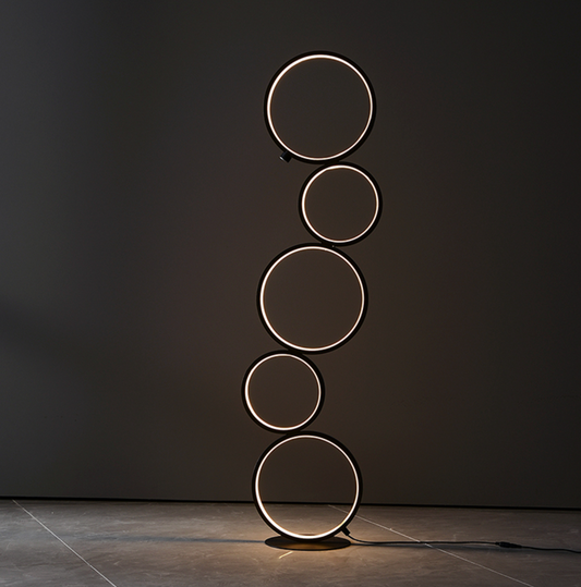 Modern LED light floor lamp